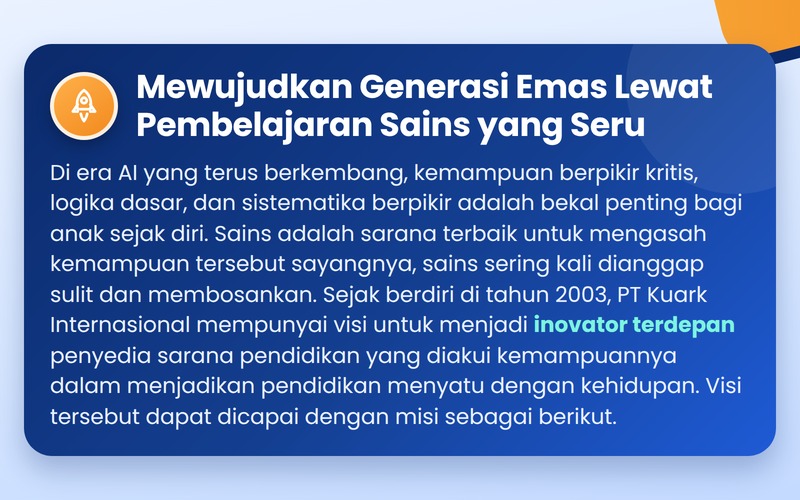Mewujudkan Generasi Emas Lewat Pembelajaran Sains yang Seru